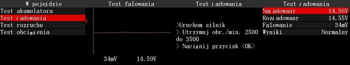TESTER DO AKUMULATORÓW BATERII 6V 12V 24V 2-300AH MIERNIK CYFROWY j.POLSKI