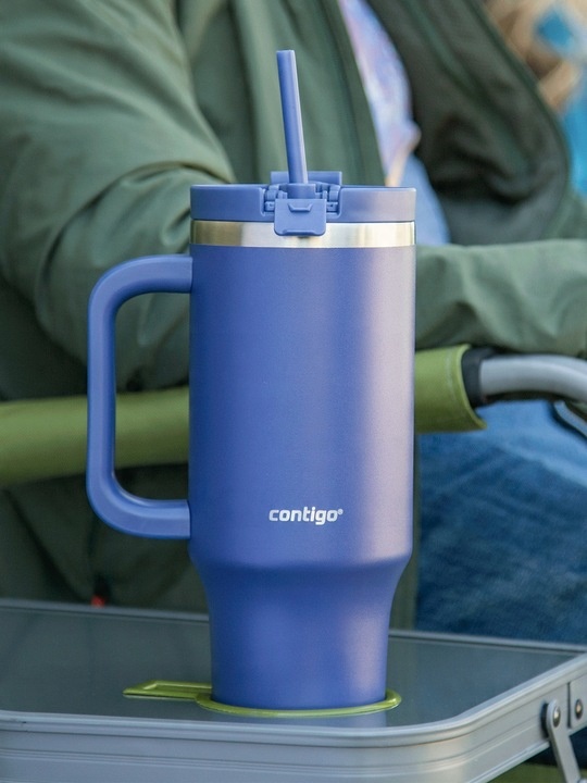 Kubek termiczny ze słomką Contigo Streeterville Tumbler 1200 ml - Indigo