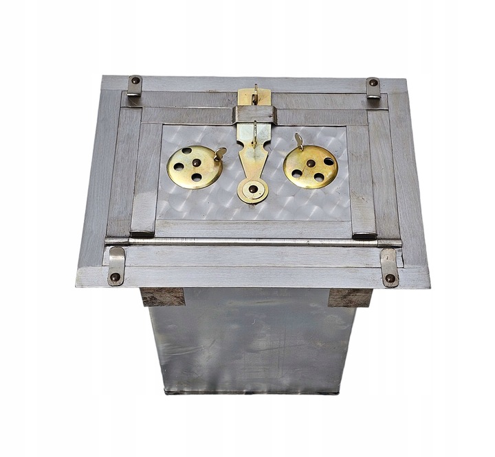 Piekarnik czarny stalowy do kuchni kaflowej bradura + podpałka do pieca