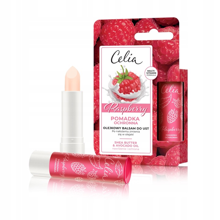 CELIA OLEJKOWY BALSAM DO UST RASPBERRY