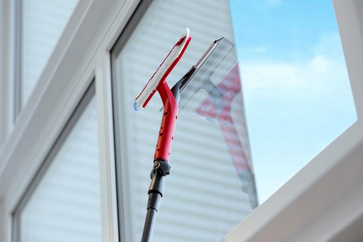 MYJKA VILEDA ŚCIĄGACZKA DO OKIEN 2W1 Z DRĄŻKIEM