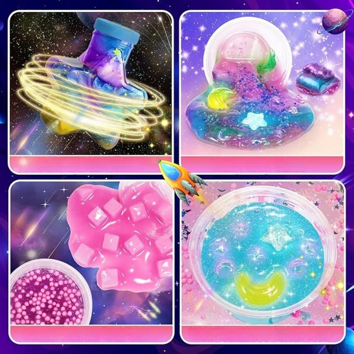 SLIME ZESTAW DO ROBIENIA SLIME GLUTÓW KLEJ AKTYWATOR PREZENT DIY DLA DZIECI