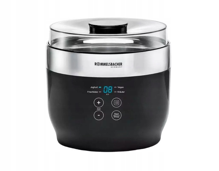 Urządzenie do Jogurtu i Świeżego Sera Jogurtownica Rommelsbacher JG 80