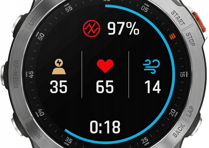 Smartwatch GARMIN Epix 2 Czarno-srebrny