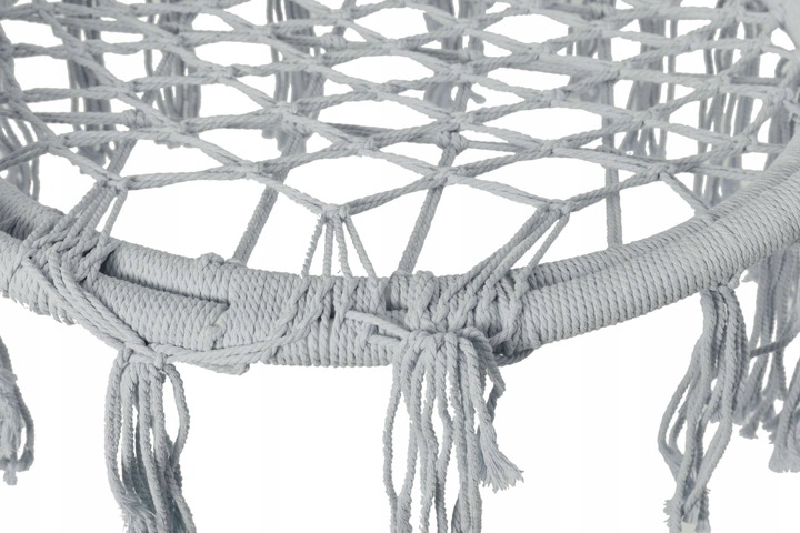 HUŚTAWKA BOCIANIE GNIAZDO Ogrodowa Szara xxl