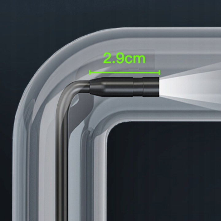 KAMERA INSPEKCYJNA WARSZTATOWA ENDOSKOP BOROSKOP IP67 DO RUR 5m LCD 4,3''