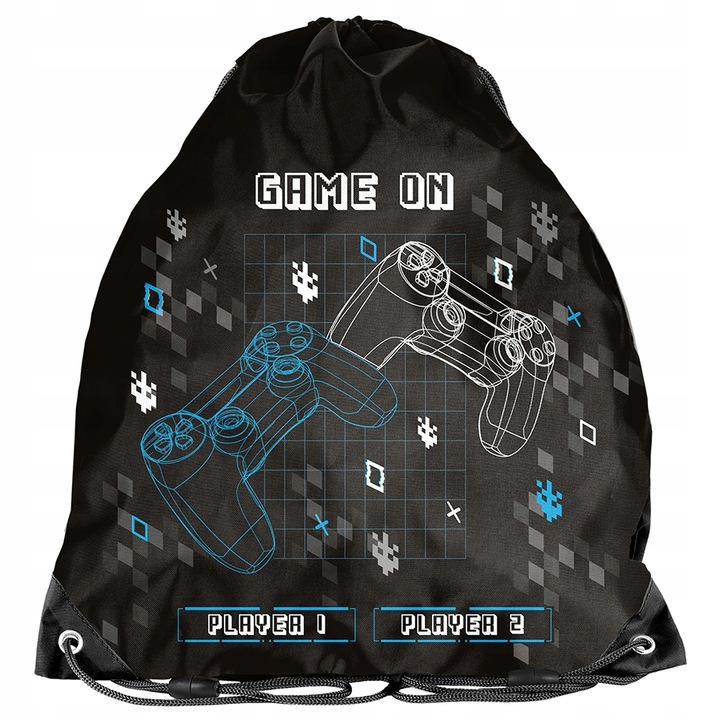 TORNISTER SZKOLNY ZESTAW 5-elem. dla chłopca GRACZA PADY GRY GAME PASO