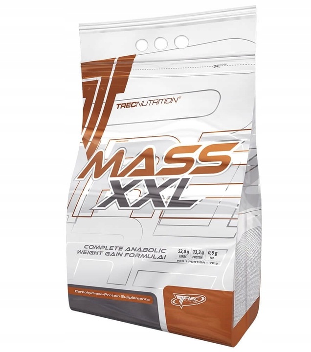 GAINER TREC SOLID MASS OGROMNA PACZKA 5800g MASA BIAŁKO WĘGLOWODANY 5,8 kg