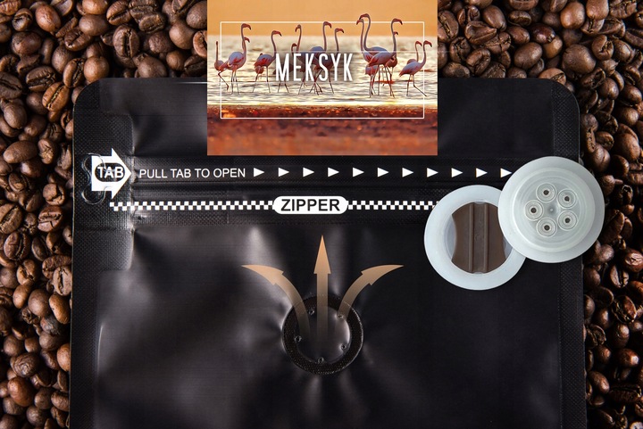 Kawa Mielona Świeżo Palona 100% Arabica Meksyk 500G Eight Cafe