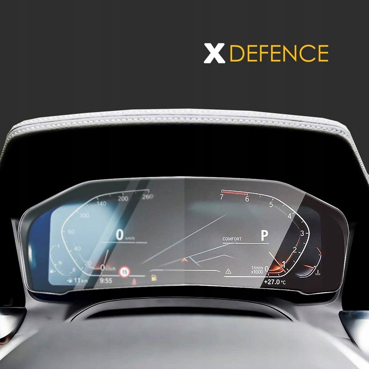 2w1 SZKŁO OCHRONNE NA NAWIGACJĘ EKRAN DO MAZDA CX 5 2017-2020