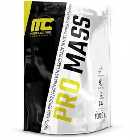 Muscle Care Pro Mass 1000g Salted Caramel