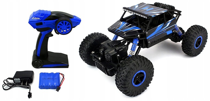 KRÓL PRZESZKÓD samochód sterowany AUTO RC MoNsTeR 4x4