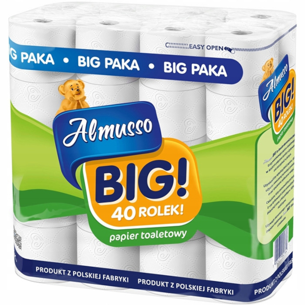 ALMUSSO Papier toaletowy Big 40szt.