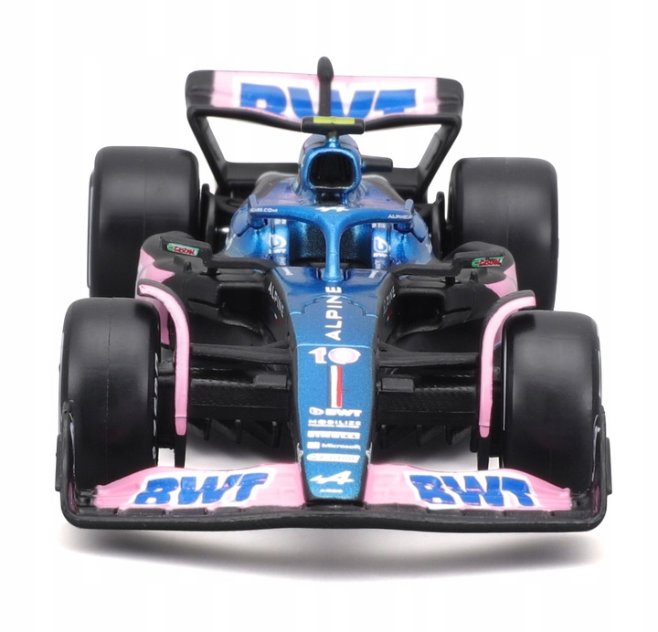 BOLID F1 BWT Alpine Team A523 2023 Pierre Gasly 1:43 model BBURAGO 18-38072