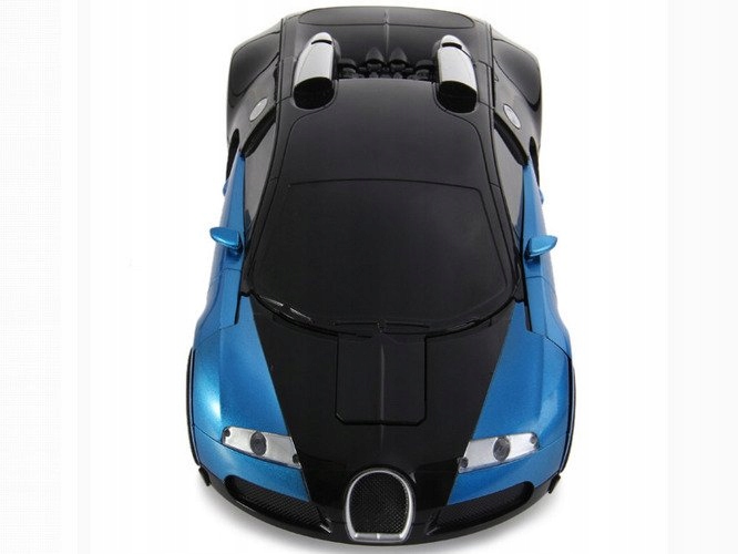 ROBOT SAMOCHÓD 2W1 BUGATTI ZDALENIE STEROWANY R/C PILOT USB AKUMULATORY
