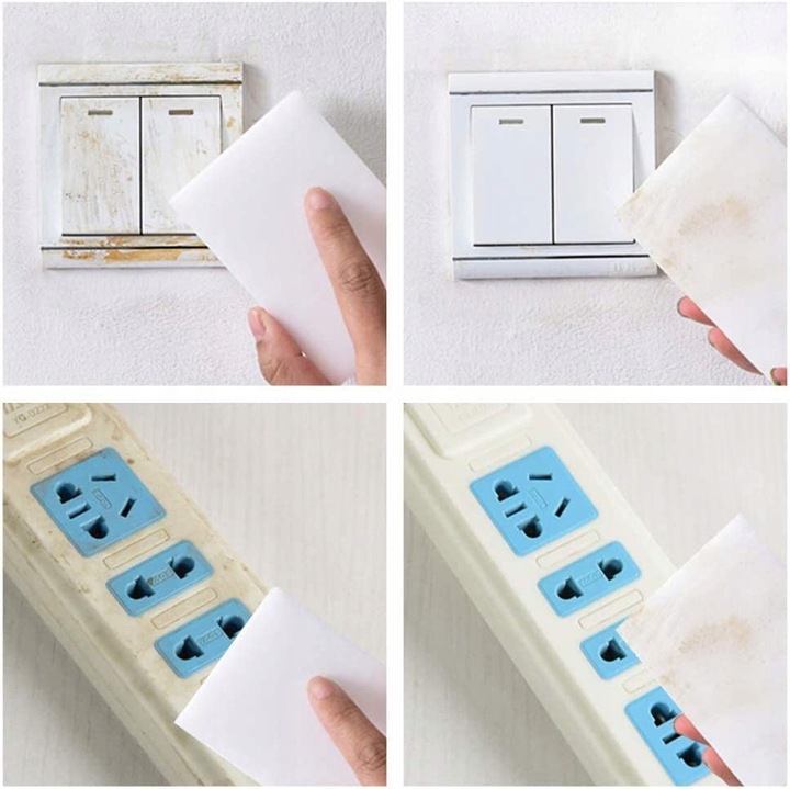 MAGICZNA GĄBKA do czyszczenia plam naczyń melaminy