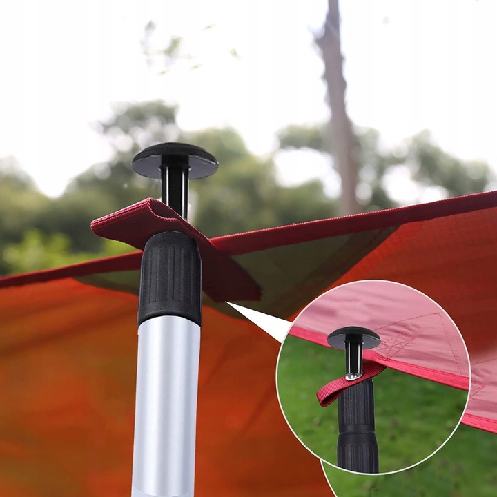 ZESTAW 2 DRĄŻKI DO PLANDEKI, DRĄŻKI MARKIZY, DRĄŻKÓW PODTRZYMUJĄCYCH NAMIOT