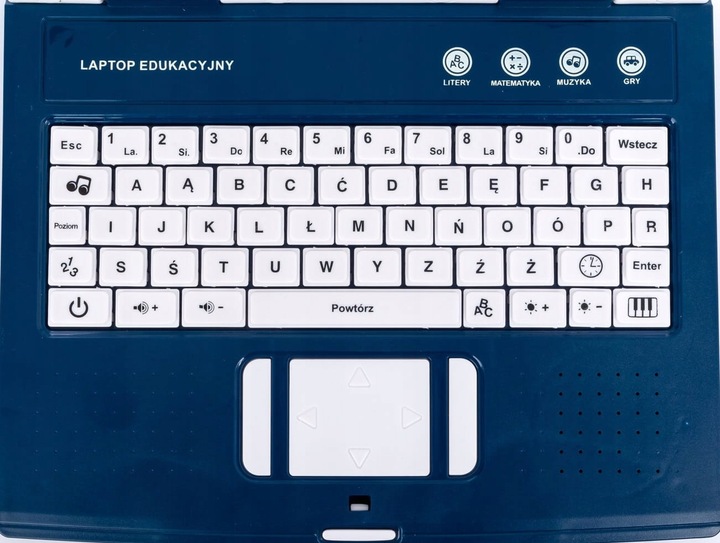 461045/0189 LAPTOP EDUKACYJNY DLA DZIECI 65 PROGRAMÓW USB PL HH