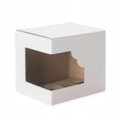 KUBEK ELEGANCKI PREZENT SZEF KIEROWNIK ŚMIESZNY DO PRACY BIAŁY +KARTONIK