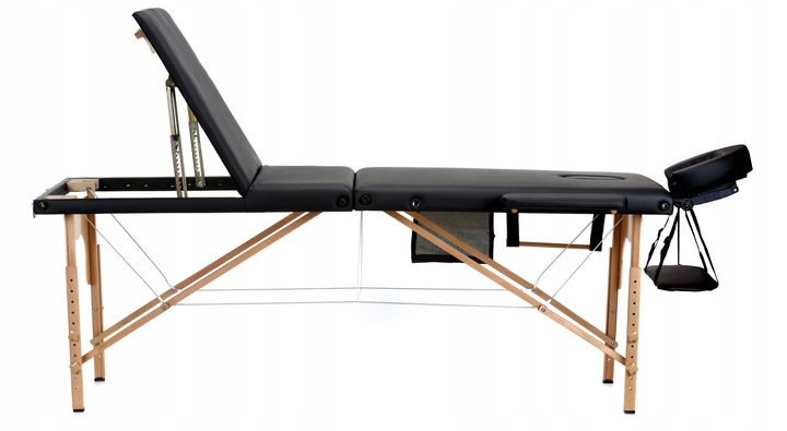 ŁÓŻKO DO MASAŻU STÓŁ KOSMETYCZNY 3-SEGMENTY +TORBA