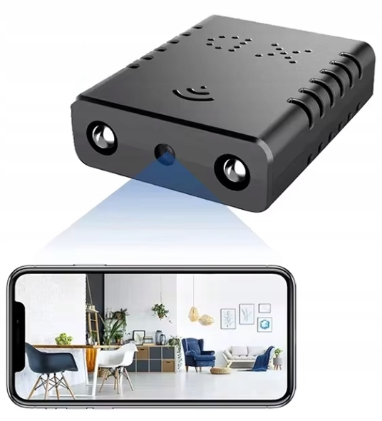 MINI KAMERA WIFI SZPIEGOWSKA UKRYTA ANDROID ZDALNY PODGLĄD CZUJNIK RUCHU