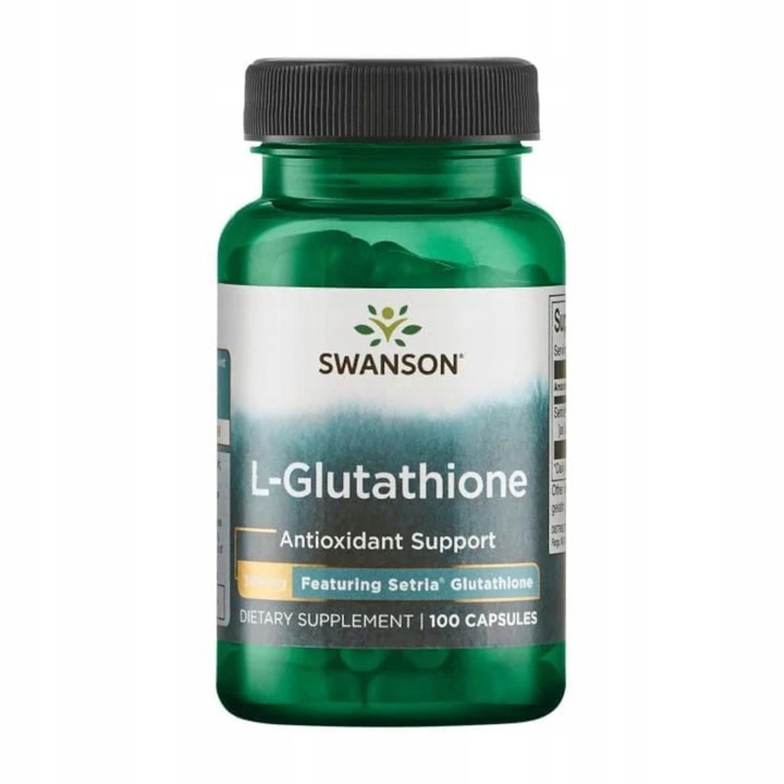 Detoks Glutation Swanson L-Glutathione 100mg 100kaps