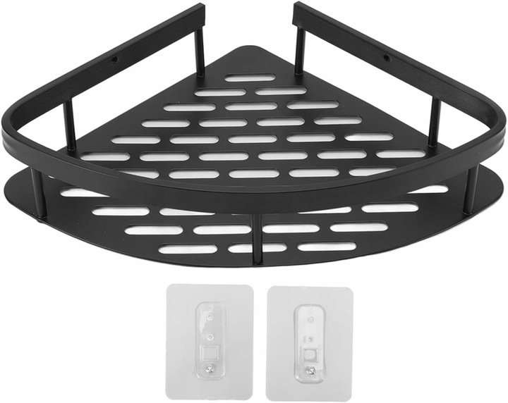 Półka Łazienkowa Narożna Wisząca Pod Prysznic Zestaw 2szt.