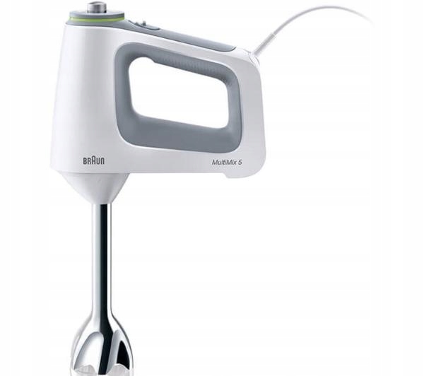 Mikser ręczny Braun MultiMix5 HM5107 9 Biegów 750W do Mieszania Ubijania