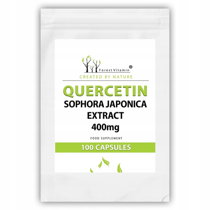FOREST KWERCETYNA NATURALNY EKSTRAKT 400mg 100 kap