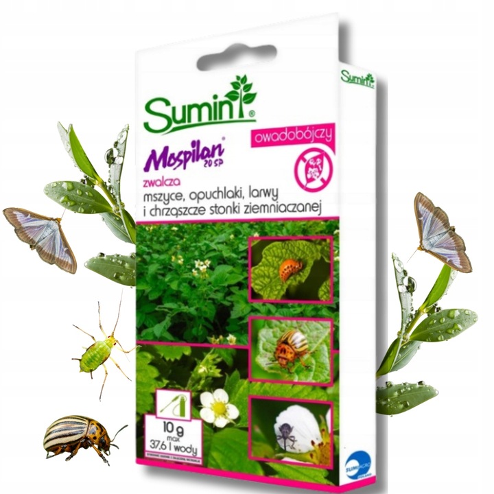 Mospilan 20 SP + MIEDZIAN Środek Owadobójczy i Grzybobójczy Zwalcza Choroby