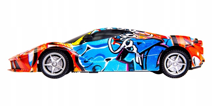 Samochód zdalnie sterowany graffiti, światło R/C