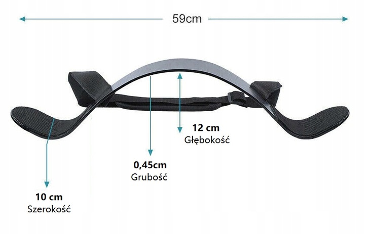 ARM BLASTER PRZYRZĄD DO ĆWICZENIA BICEPSÓW PAS