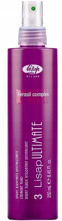 LISAP ULTIMATE SPRAY KERATYNOWY OCHRONNY Pod Prostownicę Do Włosów 250ml x2