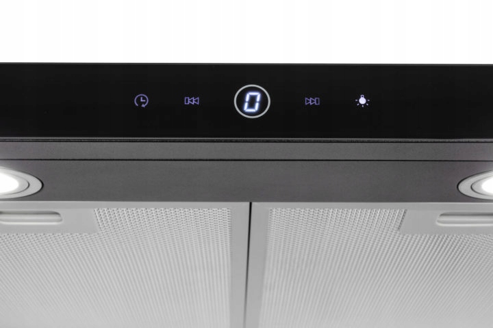 Okap kuchenny podszafkowy Modo 60 CZARNY