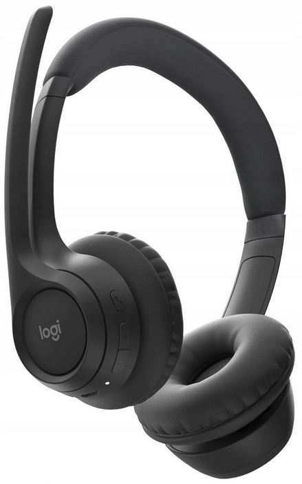 CZARNE SŁUCHAWKI NAUSZNE Bezprzewodowe LOGITECH Zone 300 Bluetooth