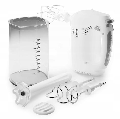 MIKSER RĘCZNY BLENDER 451.5 BIAŁY! SMAPP POLSKI!