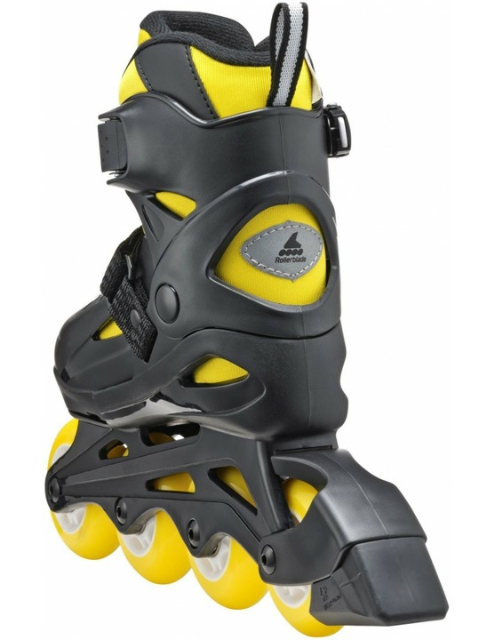 ROLLERBLADE fury rolki regulowane młodzieżowe czarne/żółte