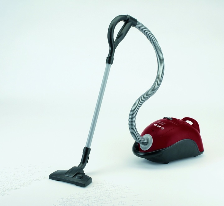 ODKURZACZ BOSCH DLA DZIECI CZERWONY Z DŹWIĘKIEM KLEIN