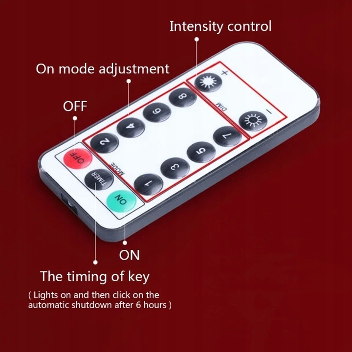 Światło LED Spider Web String Light z siatką zdalnego sterowania Halloween