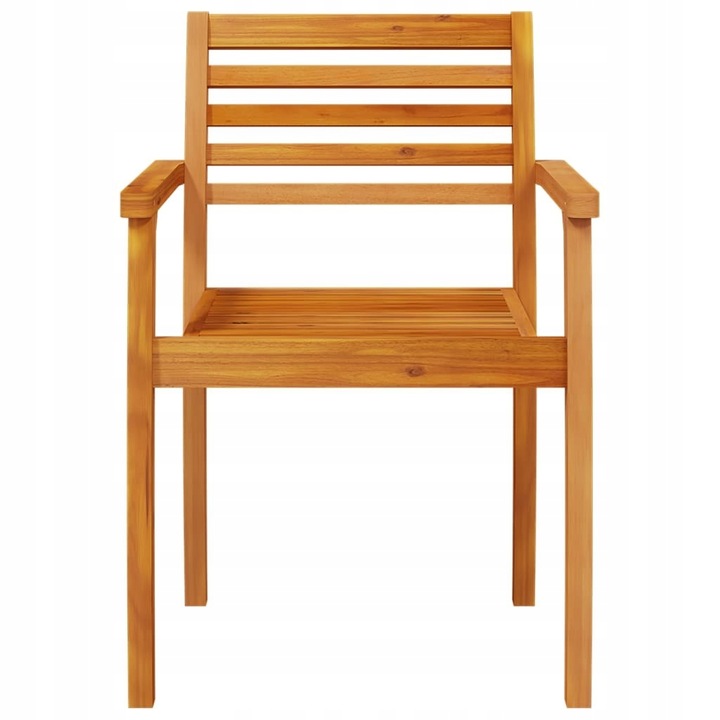 Krzesła ogrodowe, 2 szt., 59x55x85 cm, lite drewno akacjowe