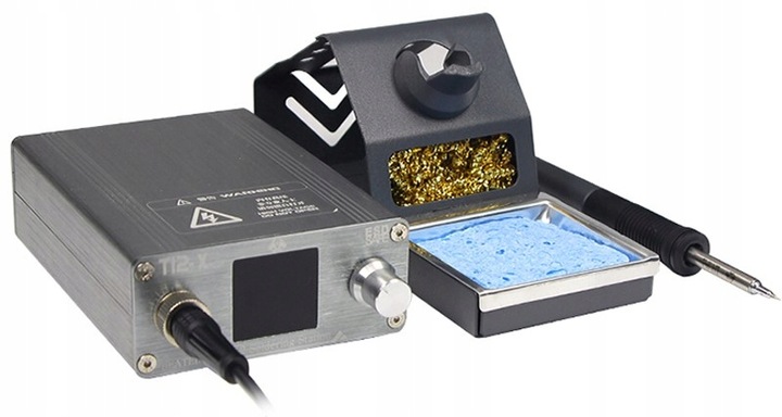 Stacja lutownicza lutownica OSS TEAM T12-X 72W na groty T12 oporowa 480st.