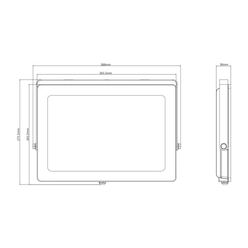 NAŚWIETLACZ LED HALOGEN LAMPA OPRAWA 200W 4000K