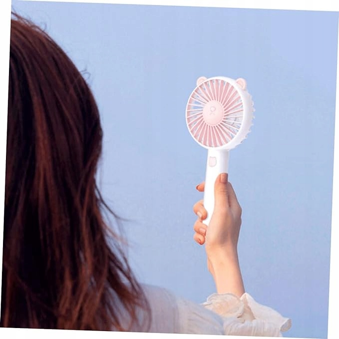 WENTYLATOR MAŁY RĘCZNY MINI WIATRAK ELEKTRYCZNY