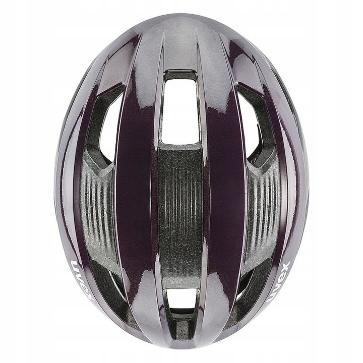 Kask rowerowy UVEX Rise CC - r. 52-56 cm, plum