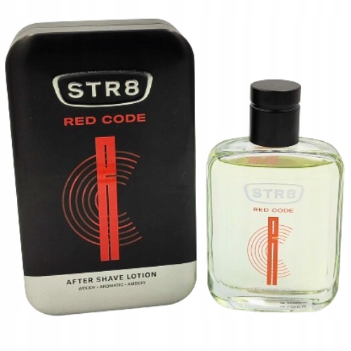 STR8 Red Code Woda po goleniu 100ml Żel 400ml Dezodorant Spray 150ml 3el