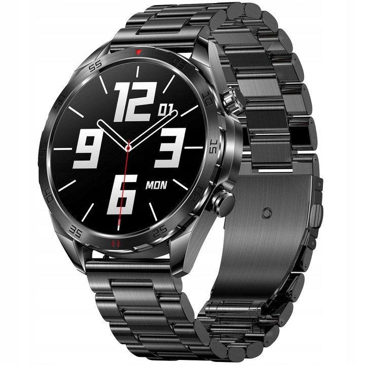 SMARTWATCH MĘSKI ZEGAREK EKG FUNKCJA POMIARU CUKRU AMOLED CIŚNIENIE ROZMOWY