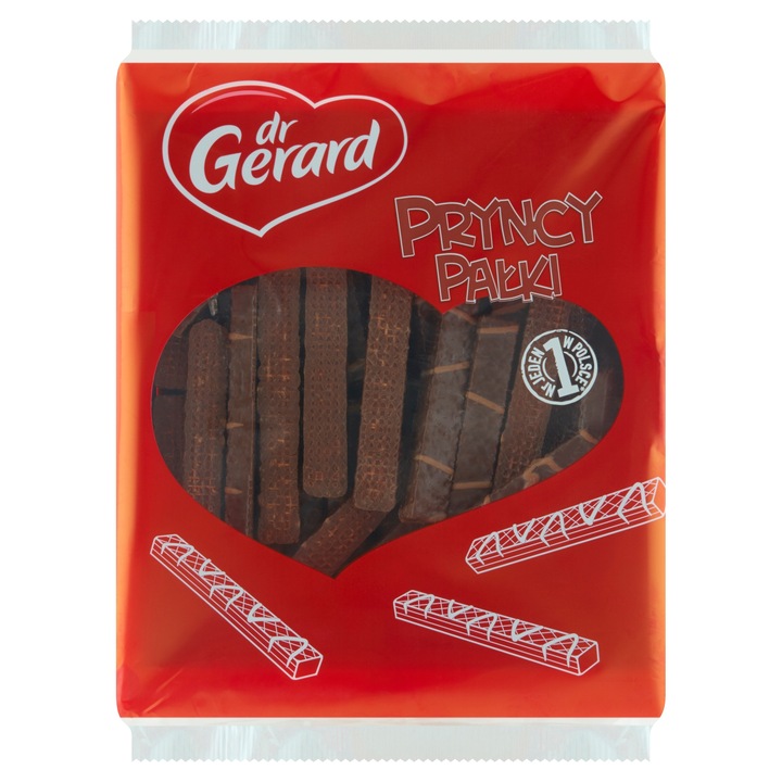 Wafle Ciastka PryncyPałki Kakaowe 726 g Dr Gerard