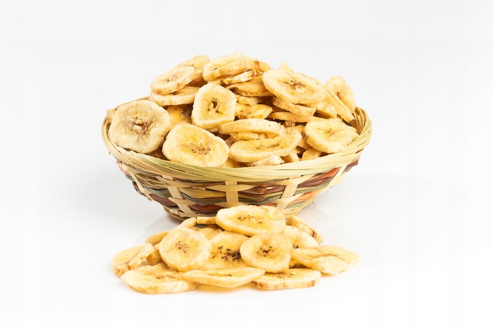 Chipsy bananowe 1kg BANAN SUSZONY apatia /BIOSWENA