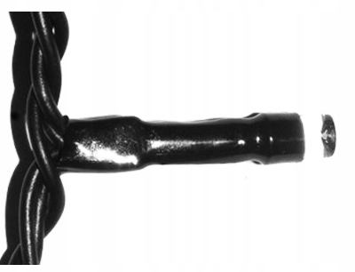 KURTYNA SOPLE 300LED 15m ZEWNĘTRZNE TIMER NIEBIESK