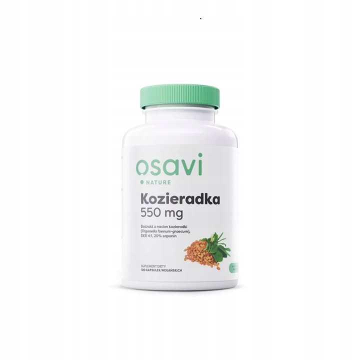 Osavi Kozieradka, 550mg - 120 vcaps